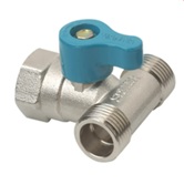 [1000127] บอลวาล์วมินิ 3 ทาง 1/2" ผมผ SANWA
