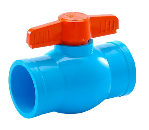 [1000314] บอลวาล์วพีวีซี 3/4" สวม