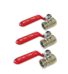 [1007672] บอลวาล์วทองเหลือง 1" FIX&BUILD+