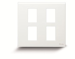 [1000513] ฝาช่องเมจิ 4ช่อง FA-204 CHANG