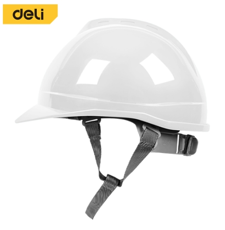 [1007753] หมวกนิรภัย 52-64mm EDL525024 สีขาว DELI+