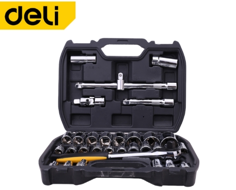 [1000593] -ชุดลูกบล็อค 32ชิ้น EDL1032 DELI+