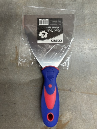 [1007922] เกียงโป๊วสี 4" ด้ามยาง 639-1 COSTO
