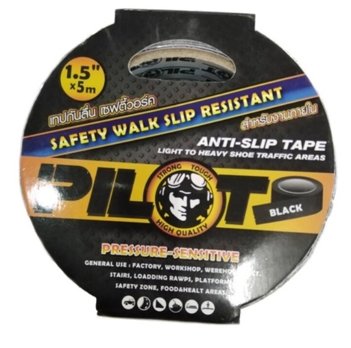 [1008164] เทปโฟมกันลื่น ดำ 38mm*5m PILOT