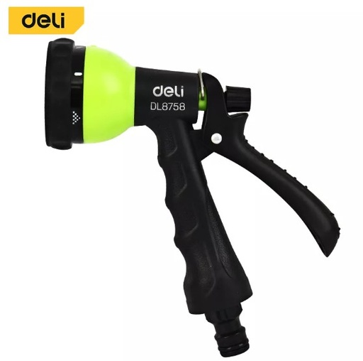 [1008249] ปืนฉีดน้ำปรับ 7ระบบ 3/4" EDL8758 DELI+