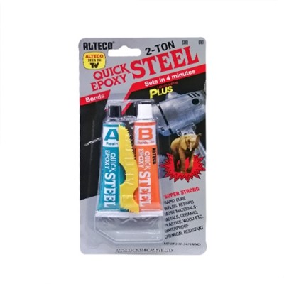 [1008375] กาวอีพ๊อกซี่ 2ตัน สีเงิน ออลทีโก้