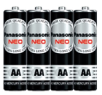 [1008580] ถ่าน PANASONIC NEO AA R6NT/4SL แพ็ค 4 ชิ้น