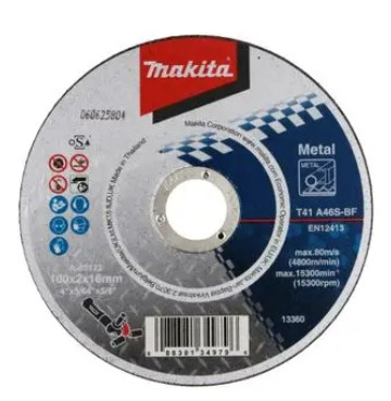 [1008609] ใบตัดเหล็ก 4" 2mm A-46S A-85123 MAKITA
