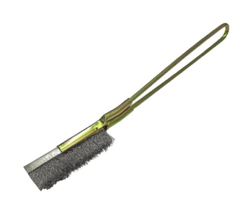 [1008892] แปรงลวดสแตนเลสมินิ ปลายตรง HYD