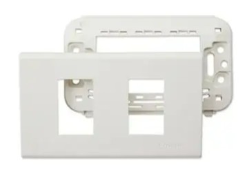 [1008991] ฝาช่องเมจิ 2 ช่อง WEG6802WK สีขาว PANASONIC