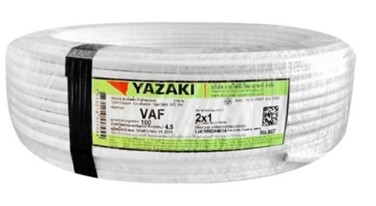 [1008998] สายไฟคู่ VAF 2x1.0มม 100ม. YAZAKI