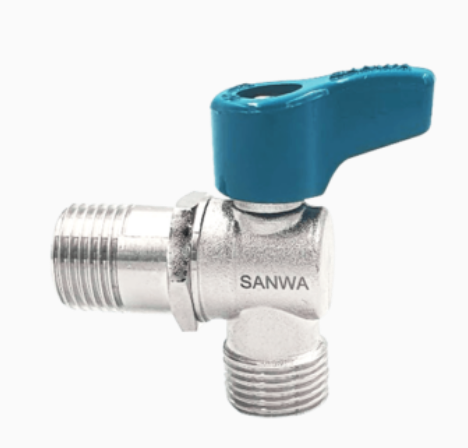 [1009047] บอลวาล์วมินิ ฉาก ผผ 1/2" SANWA