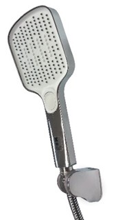 [1009063] ชุดฝักบัว โครเมี่ยม 3 ระดับ หน้าสีขาว A-804 VEGARR