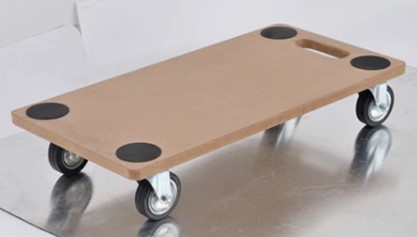 [1009097] รถเข็นแผ่นไม้ MDF Board 590x290x115mm FIX&BUILD+