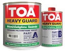 ทีโอเอ HVG ท็อปการ์ด โพลียูรีเทน 2K เงา ส่วนเอ #0500 SAFETY BLUE 1กล. TOA