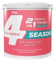สีน้ำภายนอก ด้าน 4ss 2IN1 เบส D 2.5กล. TOA