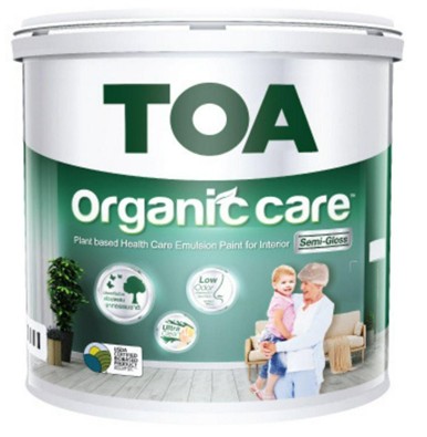 [1009403] ทีโอเอ ออร์แกนิค แคร์ สีน้ำเนียน ภายใน #BS100 ขาว 2.5กล TOA