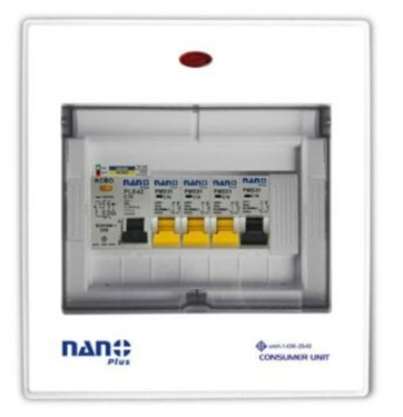 [1009445] ตู้คอนซูมเมอร์ยูนิต Nano Plus รุ่น NNP-CR63B-05 NANO