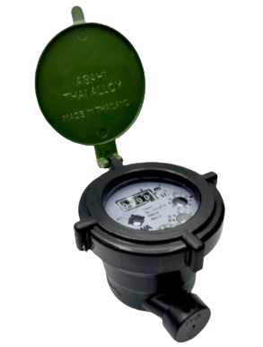 [1009532] มิเตอร์น้ำพลาสติก SV-P (15) 1/2" SANWA LITE