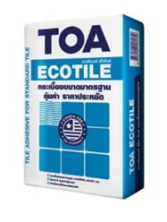 [1009588] ทีโอเอ กาวซีเมนต์ อีโคไทล์  (ปูนกาวถุงฟ้า) 20kg.