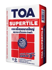 [1009590] ทีโอเอ กาวซีเมนต์ ซุปเปอร์ไทล์  (ปูนกาวถุงแดง) 20kg.