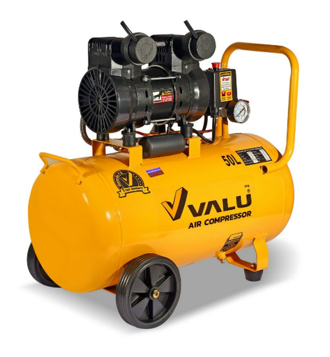 [1009626] ปั๊มลมออยล์ฟรี 50L 1560W 2HP V101-E1560W01-50L VALU