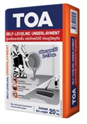 [1009640] ทีโอเอ Underlay ปูนปรับระดับด้วยตัวเองชนิดพร้อมใช้ 20 กก. TOA