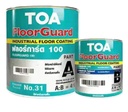 ทีโอเอ HVG ฟลอร์การ์ด 100 ส่วนเอ RAL #5010 Gentian Blue 1กล. TOA