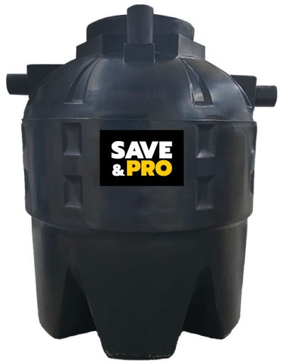 [1009923] ถังบำบัดเกอะกรองไร้อากาศ 800L SAVE&PRO