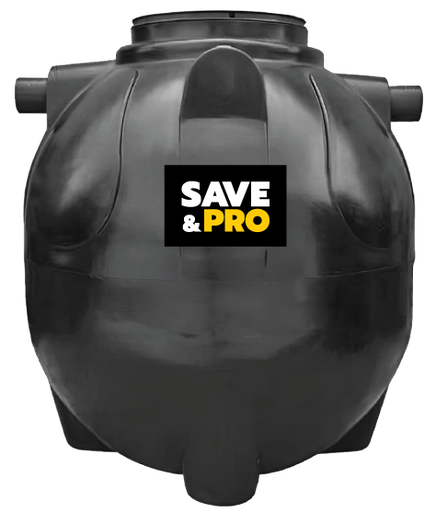[1009924] ถังบำบัดเกอะกรองไร้อากาศ 1000L SAVE&PRO