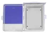 [1010099] ตู้Abcoฝาใส มีหลังคา ขนาด 6"x8" A-CT618G สีเทา