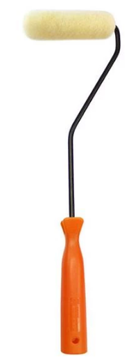 [1010261] ลูกกลิ้งขนแกะ 2in1 4" พร้อมด้าม (ด้าม27") รุ่นSlim SM-2225-S4 H27 SOMIC