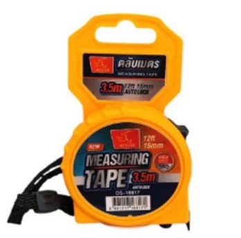 [1010291] ตลับเมตร 3.5m 12ftx15mm DS-16817 ตราแรด