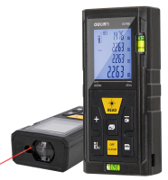 [1000668] เครื่องวัดระยะเลเซอร์ 60mEDL4169 แสงสีแดง DELI+