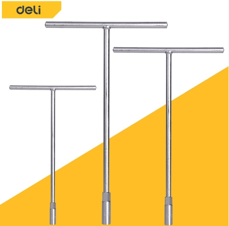 [1000859] ประแจบล็อคด้ามตัวที 13mm DL13 DELI+