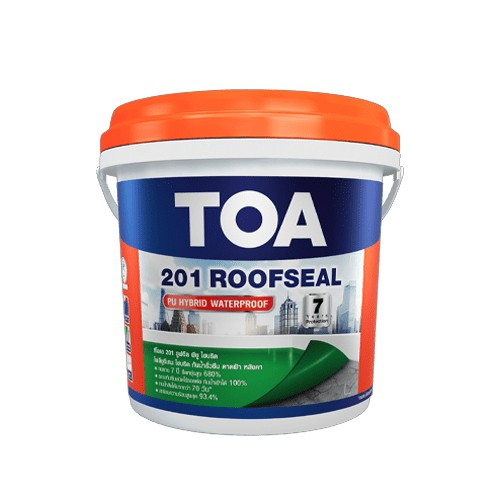 [1000924] กันซึมดาดฟ้า-หลังคา 1/4 GL 201 ROOFSEAL White TOA