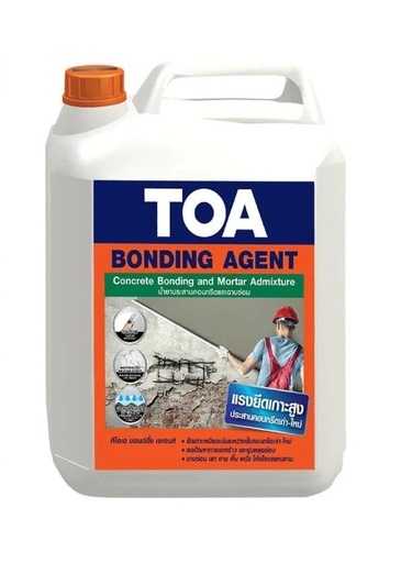 [1000952] น้ำยาประสานคอนกรีต 5 L BONDING AGENT TOA